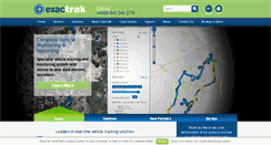 Desktop Screenshot of exactrak.co.uk